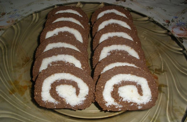 Рулет без выпечки