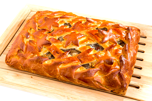 пирог венский с яблоками