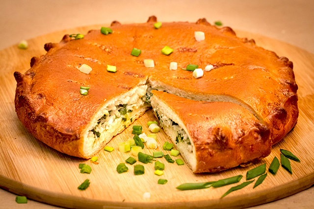 пирог с луком и яйцом рецепты