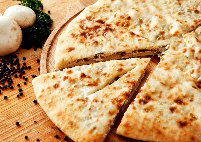 рецепт пирога с грибами